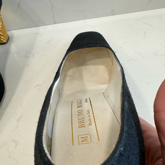 Stunning ! Vintage Rare Bruno Black Heels - Picture 5 of 11